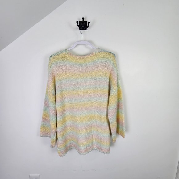 NWT Davi & Dani Oversized Pastel Wool Blend Sweater Size Medium - Picture 7 of 9